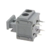 Złącze zatrzaskowe do druku, 2 pola, raster 5mm, wysokość 15,5mm, 250V / 10A, 1,5mm², PA66, Degson DG235