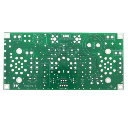 Wzmacniacz lampowy audio EL84SE. Prosty wzmacniacz stereo pracujący w konfiguracji SE- PCB do projektu AVT 6072