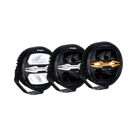 Reflektor drogowy LED samochodowy, X-SPIDER, 100W, 12V/24V, IP69K, L3442
