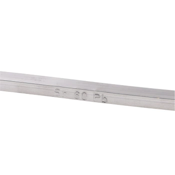 Cyna lutownicza - spoiwo Sn60Pb40 - Cynel pręt ok. 7x7x340mm