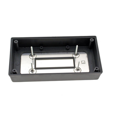 Panel frontowy do instalacji modułów z wyświetlaczami LCD 1x16 lub 2x16 w obudowie Z52