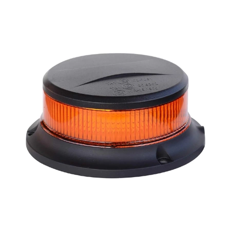 Lampa błyskowa PICO LED ORANGE, 18LED, 27W, R65, R10, magnes, 12V/24V