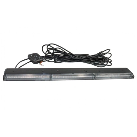 Belka ostrzegawcza LED na dach pojazdu, SLIM, 47 cm, 13W, 36 LED, światło pomarańczowe, śruby, BLK0044