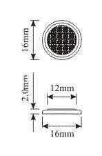 Bateria CR1620 3V Kinetic