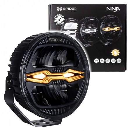 Reflektor drogowy LED samochodowy, X-SPIDER, 100W, 12V/24V, IP69K, L3442