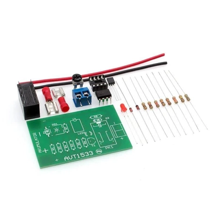 Zabezpieczenie akumulatora 12V przed rozładowaniem - KIT AVT 1533