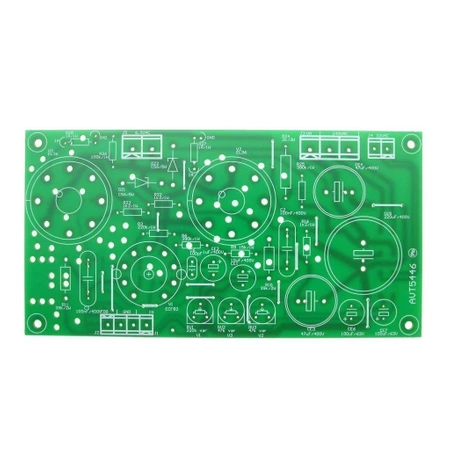 Tani wzmacniacz lampowy o mocy 25W, PCB do projektu AVT5446