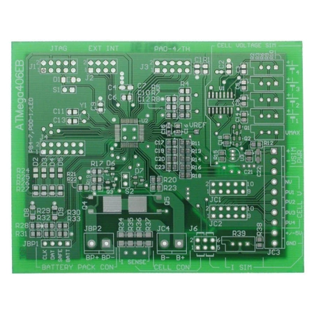 Zestaw uruchomieniowy ATmega406 Li-Ion - PCB do projektu AVT 5191