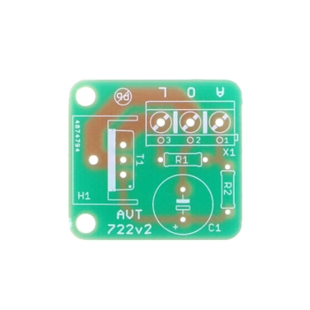 Nowoczesne oświetlenie kabiny, PCB do projektu AVT722