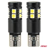 Żarówka samochodowa LED CANBUS T10 W5W 12V / 24V AMIO-04259, 2szt