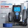 Tester okablowania Noyafa NF-8601S – reflektometr TDR z pomiarem PoE, PING i wyszukiwaniem przewodów