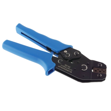 Zestaw łączników przewodowych 40 kompletów + zaciskarka