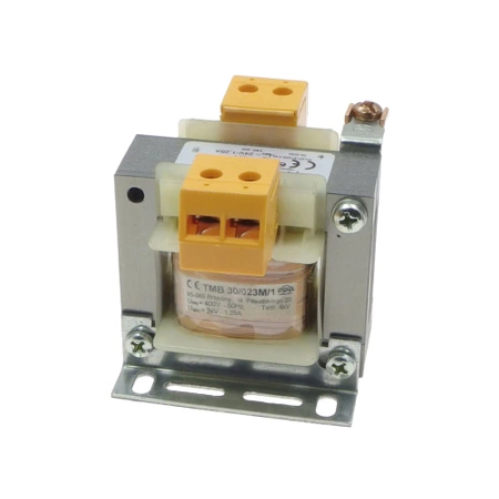 Transformator 30VA TMB 30/023M/1 [400V/24V - 1,25A] z mocowaniem