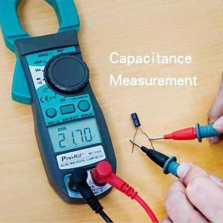 Miernik cęgowy 30mm, 400A AC/DC, MT-3109 Proskit