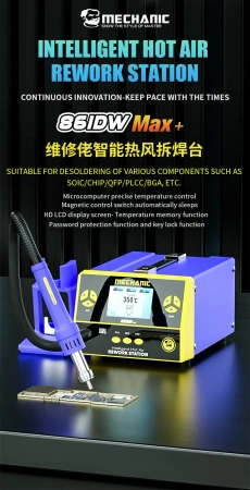 Stacja lutownicza 861DW MAX+ Mechanic