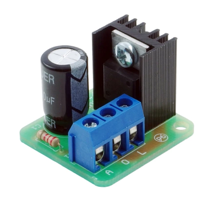 Nowoczesne oświetlenie kabiny - zlutowany KIT AVT 722