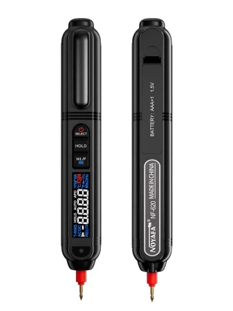 Multimetr cyfrowy w formie długopisu NOYAFA NF-620 Smart Pen – tester napięcia, rezystancji i ciągłości obwodu