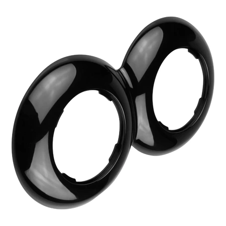 Ramka podwójna czarna Retro Vintage Loft