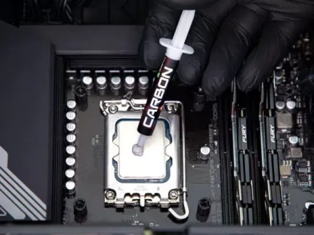 Pasta termoprzewodząca Carbon - strzykawka 3g - AGTermoPasty AGT-325