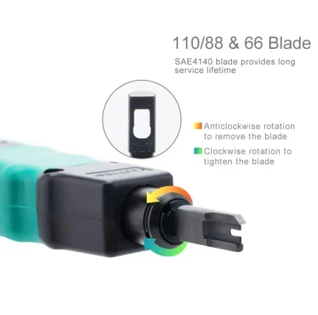Narzędzie uderzeniowe - zaciskarka LSA Krone - Punch Down Tool 110/88 i 66 ProsKit CP-3148