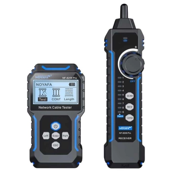Profesjonalny tester kabli sieciowych, Tester LAN Noyafa NF-8209 PRO