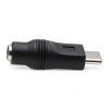 Adapter zasilania DC 2,1/5,5 mm na USB-C (gniazdo DC / wtyk USB-C)