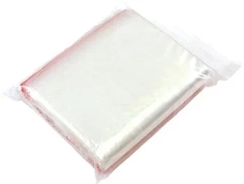 Przezroczyste torebki strunowe 120x120 mm, 100 sztuk do wielokrotnego użytku