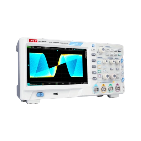 Oscyloskop cyfrowy Uni-T UPO2104E, 4 kanały, 100 MHz, 1 GS/s, pamięć 56 Mpts