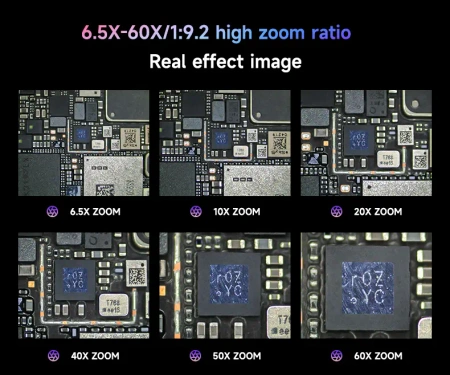 Mikroskop trzy-okularowy stereo Robot Z4 Mechanic
