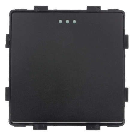 Moduł - Włącznik światła pojedynczy - czarny - Tawoia Glass