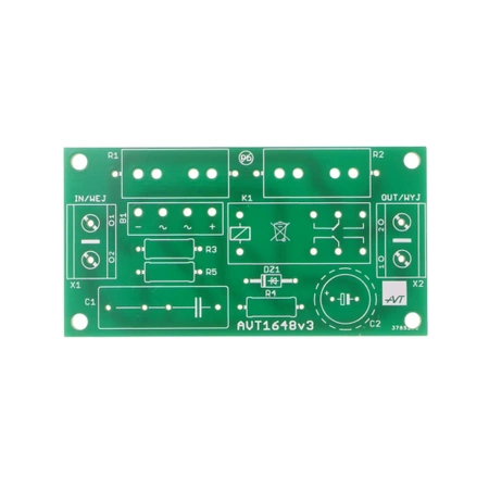 Softstart do elektronarzędzi, PCB do projektu AVT1648