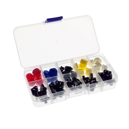 Zestaw przycisków switch 12x12x7.3mm do Arduino, 25szt