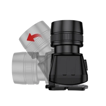 Latarka czołowa SuperFire HL50, USB, 300lm, 200m, Zoom