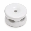 Uchwyt kabla ceramiczny biały 33×18 mm na 2 przewody - Ceramic Classic Loft