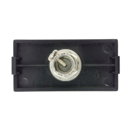 Moduł 1/2 - gniazdo antenowe TV - czarny - kompatybilny z ramkami Tawoia Glass