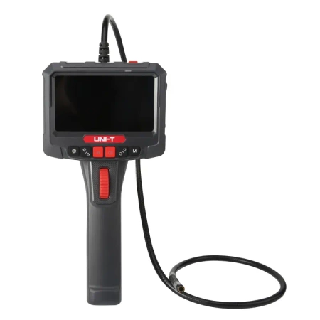 Przemysłowy endoskop inspekcyjny z kamerą obrotową 360° i ekranem 5 cali, Kamera inspekcyjna Uni-T UT663B