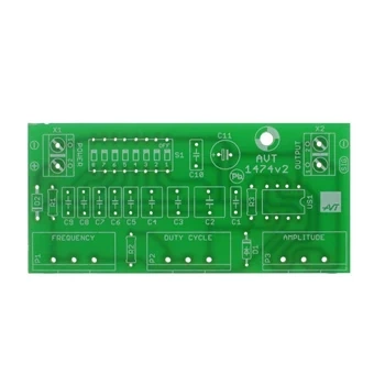 Generator fali prostokątnej 1 Hz - 200 kHz - PCB do projektu AVT 1474