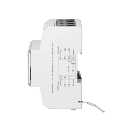 Watomierz, Licznik energii 3-fazowy, 80A, wyjście impulsowe, na szynę DIN , OR-EM-3 VIRONE EM3