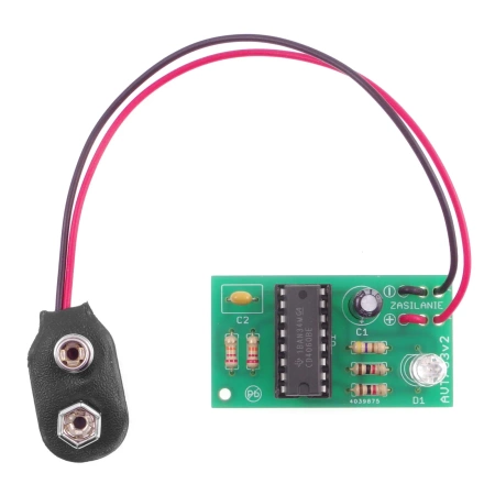 Wielokolorowy gadżet LED RGB na CMOS 4060 - KIT AVT 753