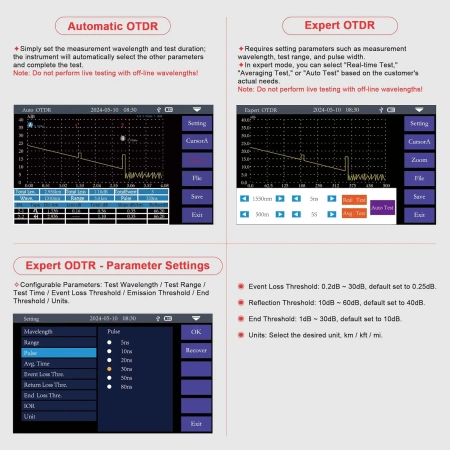 Wielofunkcyjny tester OTDR NOYAFA NF-9816