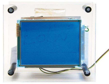 e-Karteczka LCD z panelem dotykowym - PCB do projektu AVT 2893