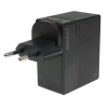 Ładowarka sieciowa GaN 100 W 2 × USB-C + USB-A CH100G01 FNIRSI - Power Delivery 3.0, wtyczki EU i US, czarna