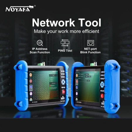 Tester kamer IP i CCTV 4K PoE TDR ekran dotykowy Wi-Fi Noyafa NF-IPC722ATCHS