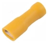 Konektor płaski żeński w pełnej izolacji 6.3mm 0.8mm 4-6mm² - końcówka kablowa z tulejką miedzianą SGE