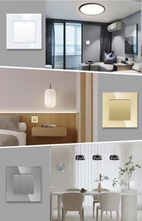 Moduł - Ładowarka USB GaN 65W USB-A + 2x USB-C - biała - Tawoia Glass