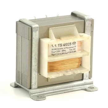 Transformator 4VA, 230Vac (7.5V, 7.5V) 0.26A, Indel TS4/025