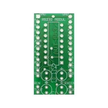 Moduł interfejsu RS232 MAX232 - PCB do projektu AVT 553/R232