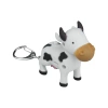 Latarka LED brelok z dźwiękiem – zwierzaki: kurczak, krowa, osioł, owca
