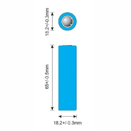 Akumulator Li-Ion 18650 3.7V 2600mAh Kinetic