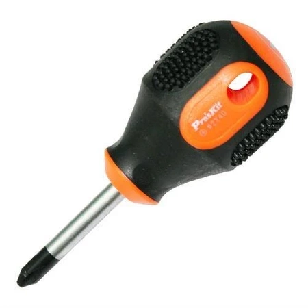 Wkrętak krzyżakowy krótki PH2 40 mm, ProsKit 9SD-220B
